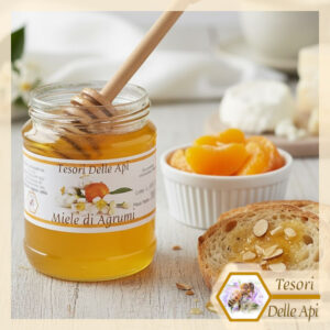 Miele di Agrumi TESORI DELLE API miele abbinato ai formaggi miele per colazione