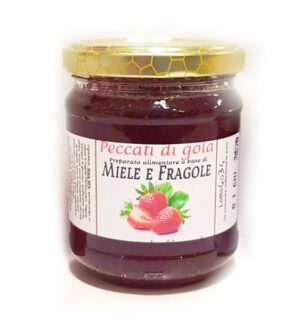 Miele e Fragola 250g - TESORI DELLE API