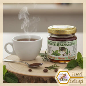 Miele Balsamico Melata Oli essenziali per tisane te infusi