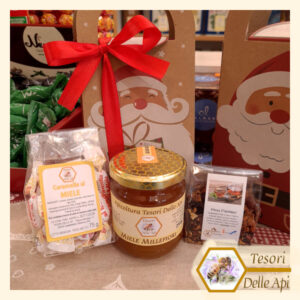 Miele Millefiori 250g Infuso 50g Caramelle Miele 75g Confezione Natalizia