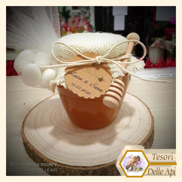 Bomboniera Miele Matrimonio Vaso Orcio Spargimiele Confetti