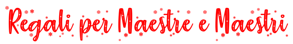 Regali per Maestre e Maestri - TESORI DELLE API - pesronalizzati