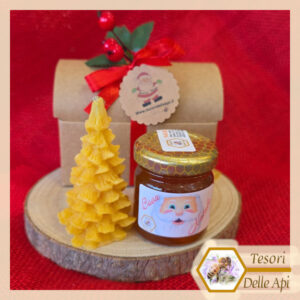 Cofanetto Miele Alberello Confezione Natalizia TESORI DELLE API
