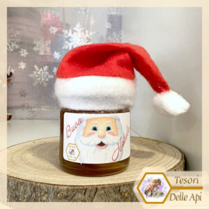 Miele 50g Babbo Natale cappellino