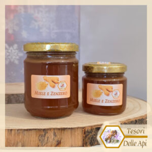 Miele e Zenzero 125g 250g TESORI DELLE API