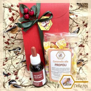 Bustina Regalo Tintura e Caramelle Propoli