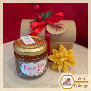 Cofanetto "Stella di Natale" Miele + Cera