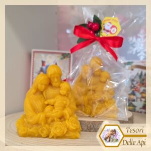 Sacra Famiglia in Pura Cera d'Api
