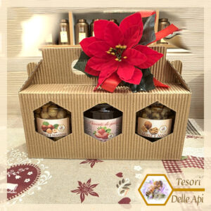 Scatola TRIS Miele Frutta 250g a scelta