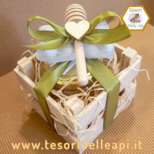 Bomboniera Miele Cassetta Legno